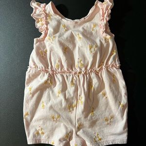 Infant girls bubble suit